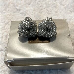 Vintage 1991 Avon Genuine Glass Beaded Pierced Earrings